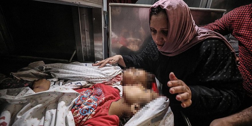 İsrail'in Gazze'ye saldırısında 9'u çocuk 20 kişi şehit oldu