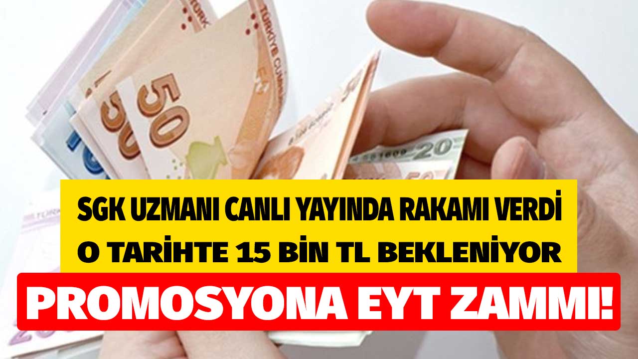 SGK Uzmanı Bayram canlı yayında duyurdu Şubat'ta emeklilere 15 bin TL promosyon bekleniyor!
