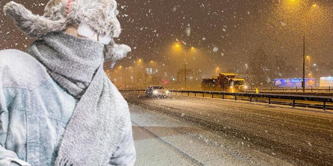 Meteoroloji saat ve tarih vererek uyardı! Lapa lapa kar yağacak