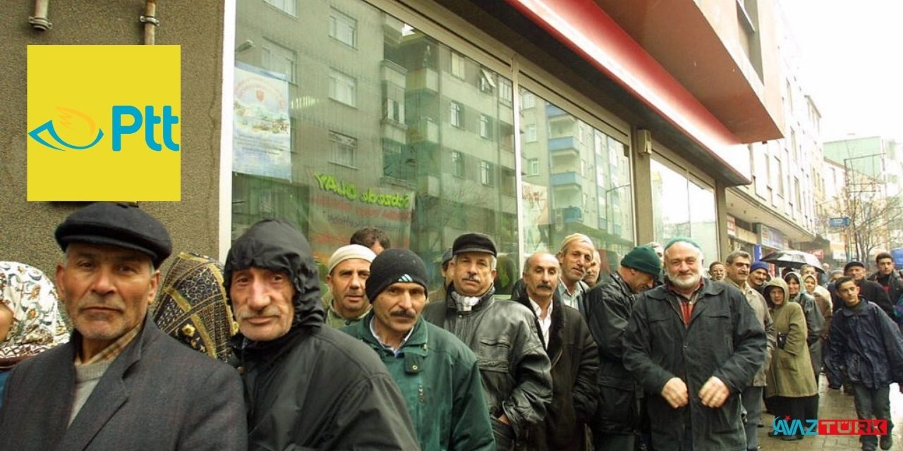 PTT önünde uzun kuyruklar oluştu! Emekliler hemen giderek 3600 lira alabilecek