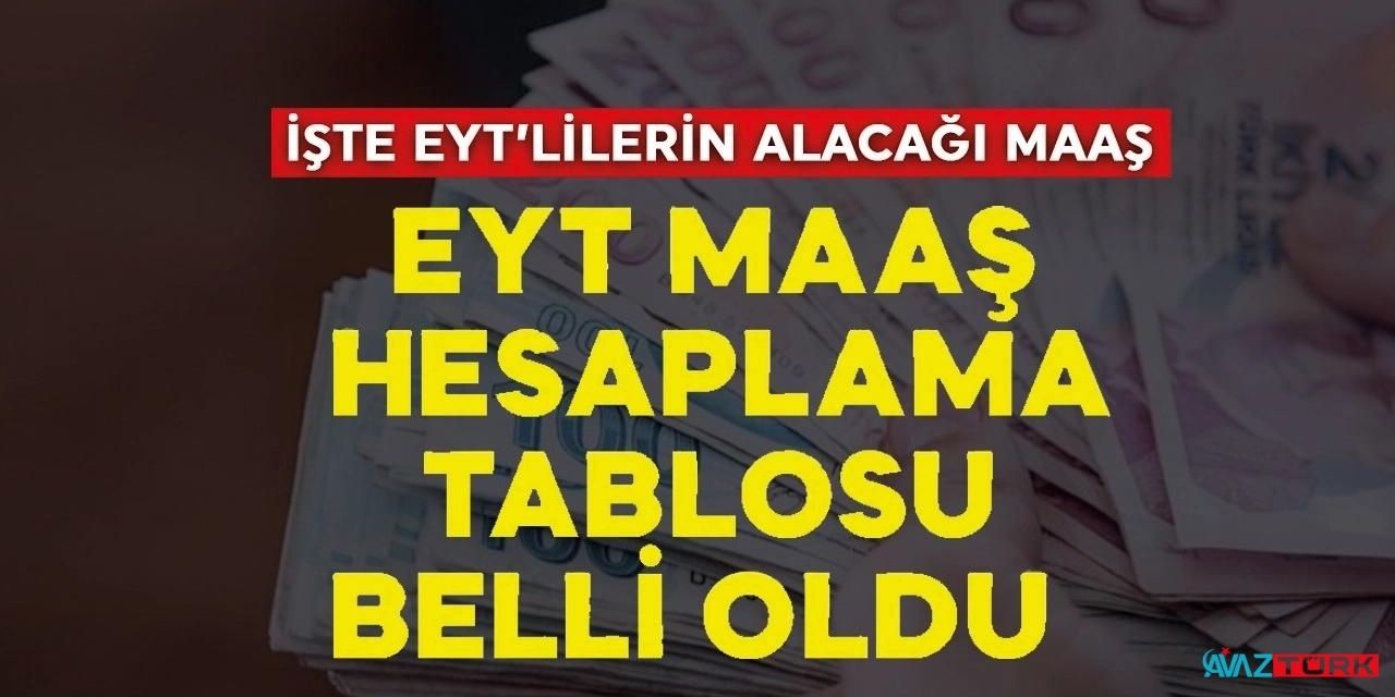 SGK SSK 4a 4b 4c EYT'li emeklilerin maaşları belli oldu! İşte hesaplarına yatacak net tutar