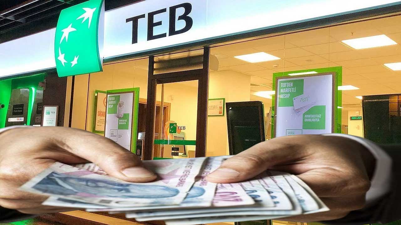 TEB'den emekli promosyonuna bonus dopingi! Emekliye 7 bin TL promosyona ek 4.500 TL ödeyecekler