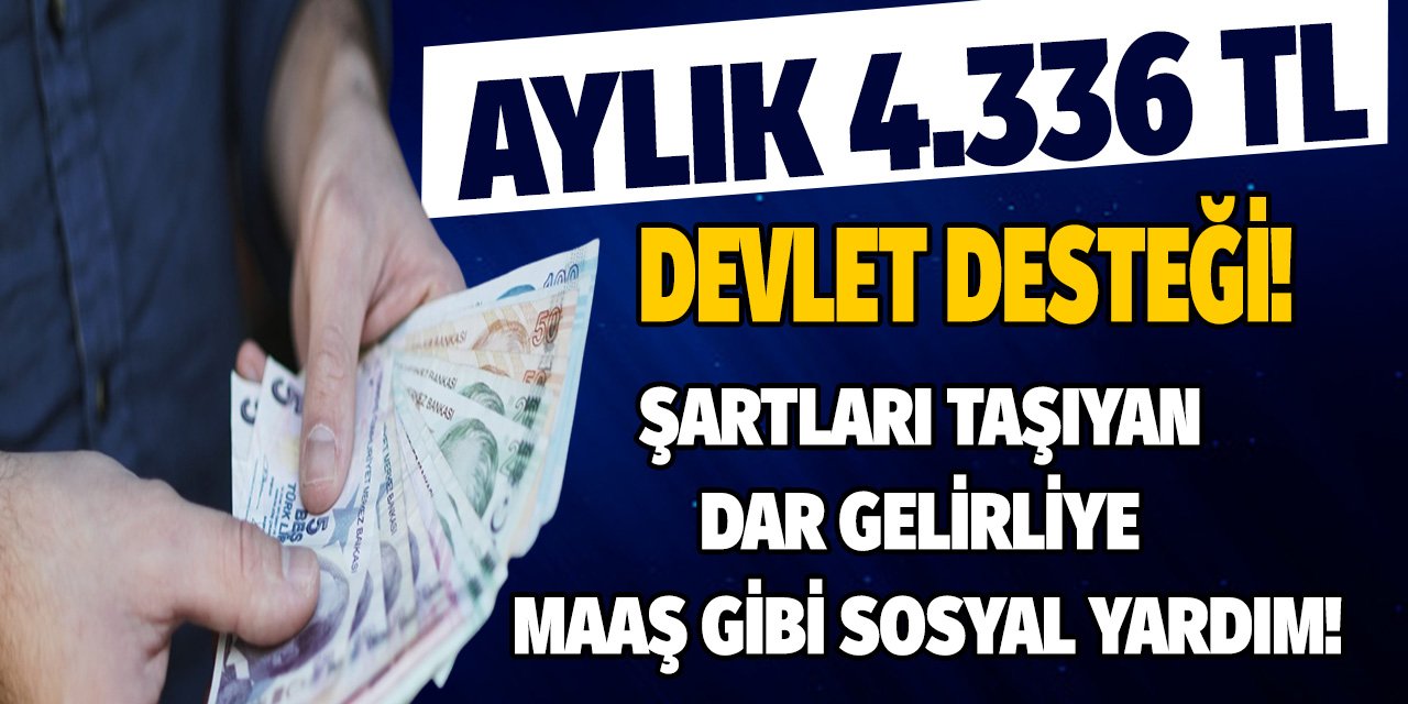 Bu şartları taşıyana tek dilekçe ile devlet maaş bağlayacak! İhtiyaç sahiplerine PTT'den aylık 4.330 TL destek ödemesi
