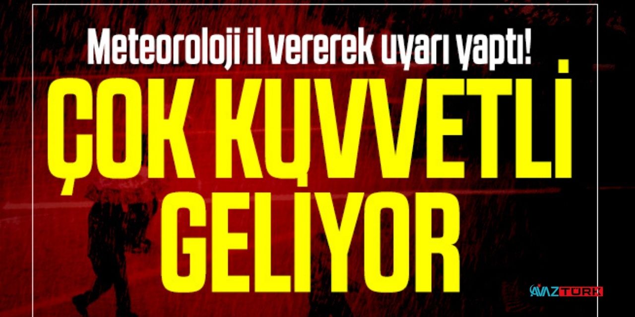 Ankara, İstanbul ve İzmir'de yaşayanlar dikkat! Beş gün boyunca çok şiddetli gelecek uyarılara dikkat