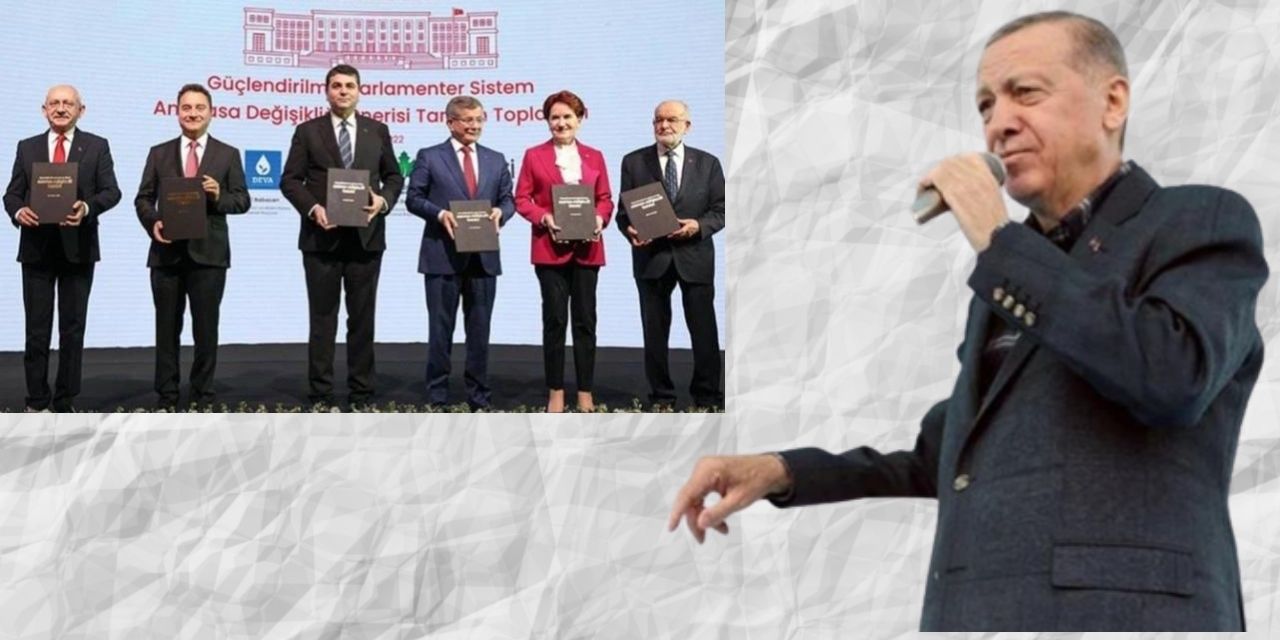 Cumhurbaşkanı Erdoğan'dan altılı masaya: Bunlar Avrupa'nın aferin demesine muhtaç