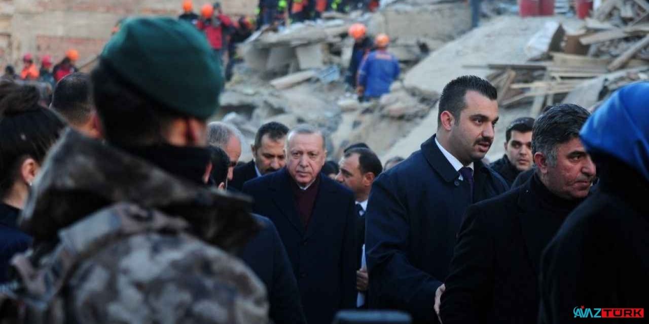 Cumhurbaşkanı Erdoğan deprem bölgesinden duyurdu! Hayatını kaybeden kişi sayısı 8 bin 574
