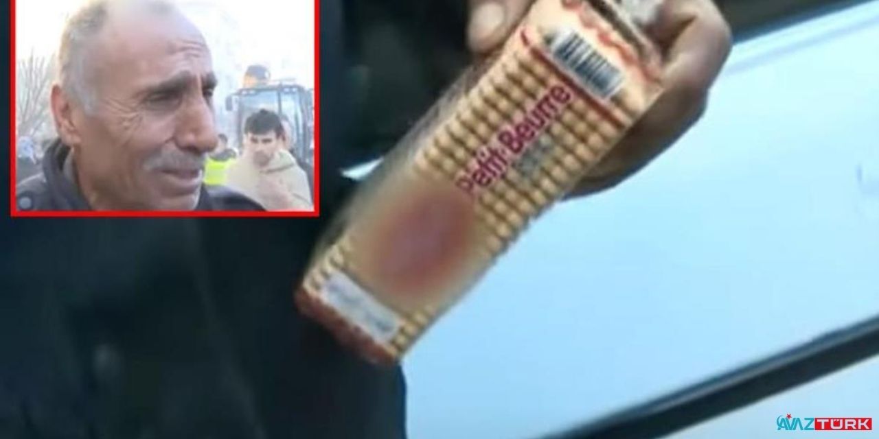 Cebinde bisküvi evladını bekliyordu! Enkaz altındaki çocuğuna sarılışı yürekleri yaktı!