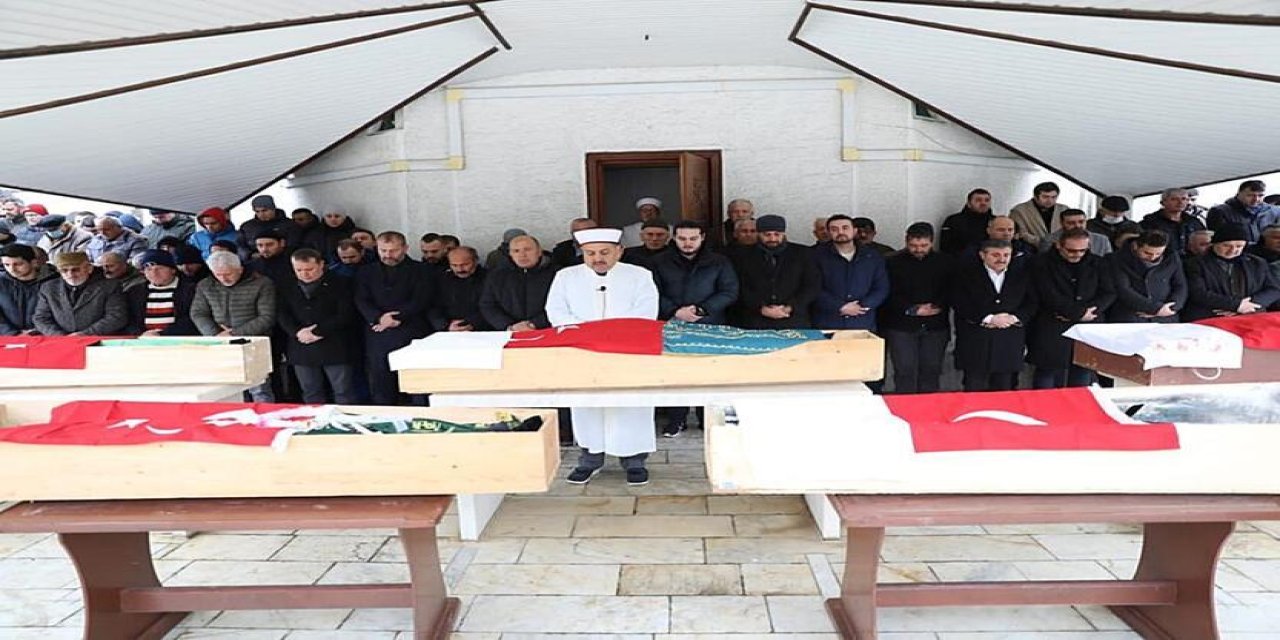 Yastayız! Cenazeler toprağa veriliyor...