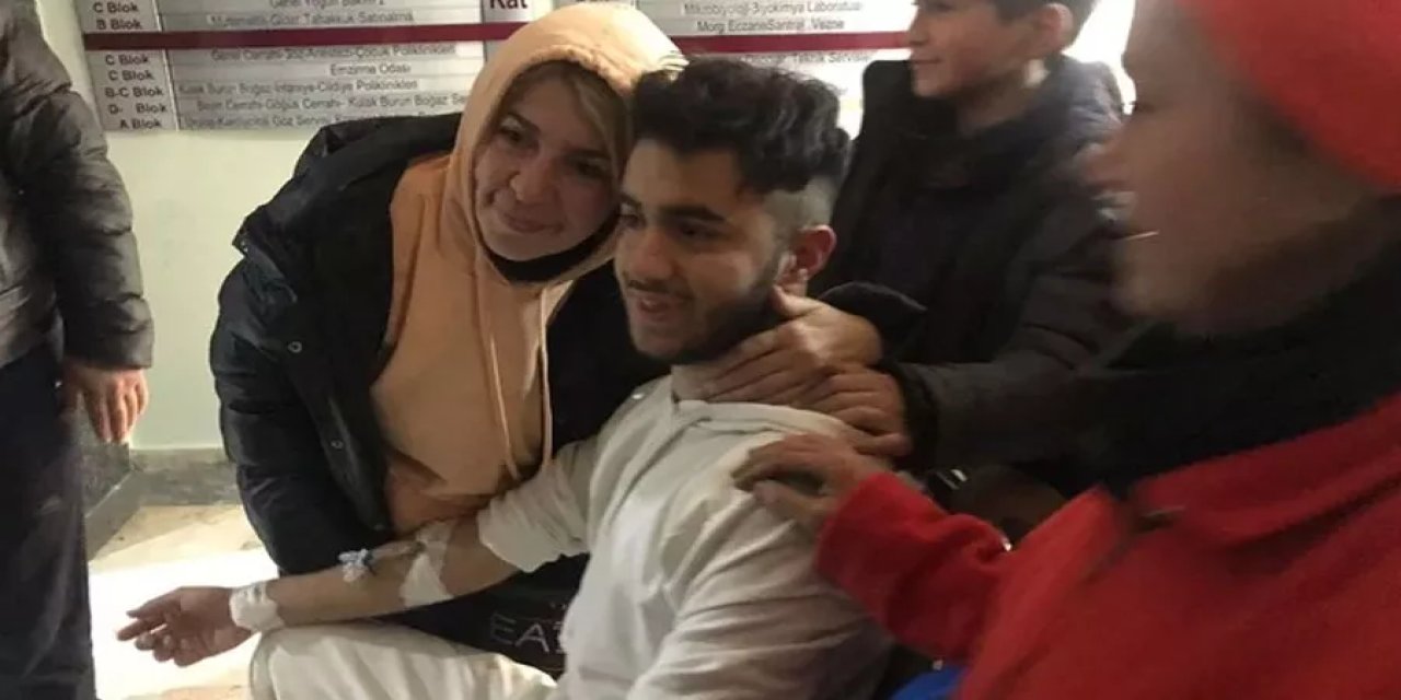 94 saat boyunca idrarını içerek hayatta kaldı...