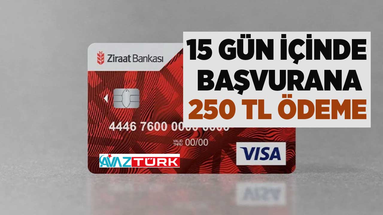 Ziraat Bankası hesabı olanlara duyuruldu! 15 gün içinde o işlemi yapana 250 TL para iadesi yapılacak