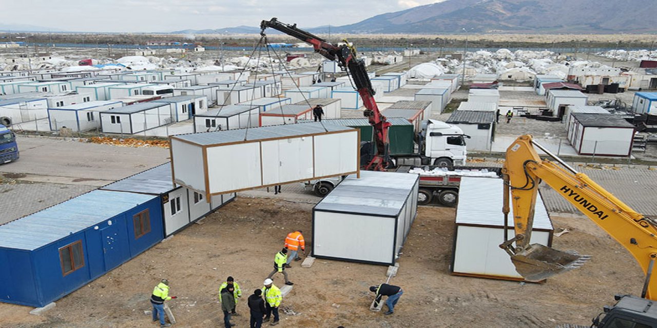 Gaziantep’te çalışmalar başladı! 1522 konteyner kuruldu!