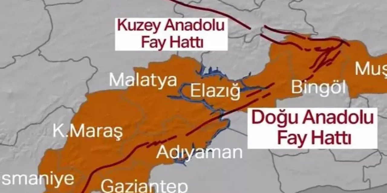 Fay hattı aramaları arttı! İşte Doğu Anadolu fay hattının kapsadığı iller!