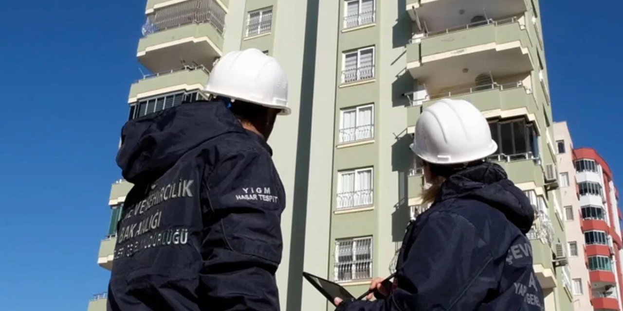 Binalar için hasar tespit çalışmaları başladı! Vatandaşlar hasar tespit başvurusu yapabilecek!