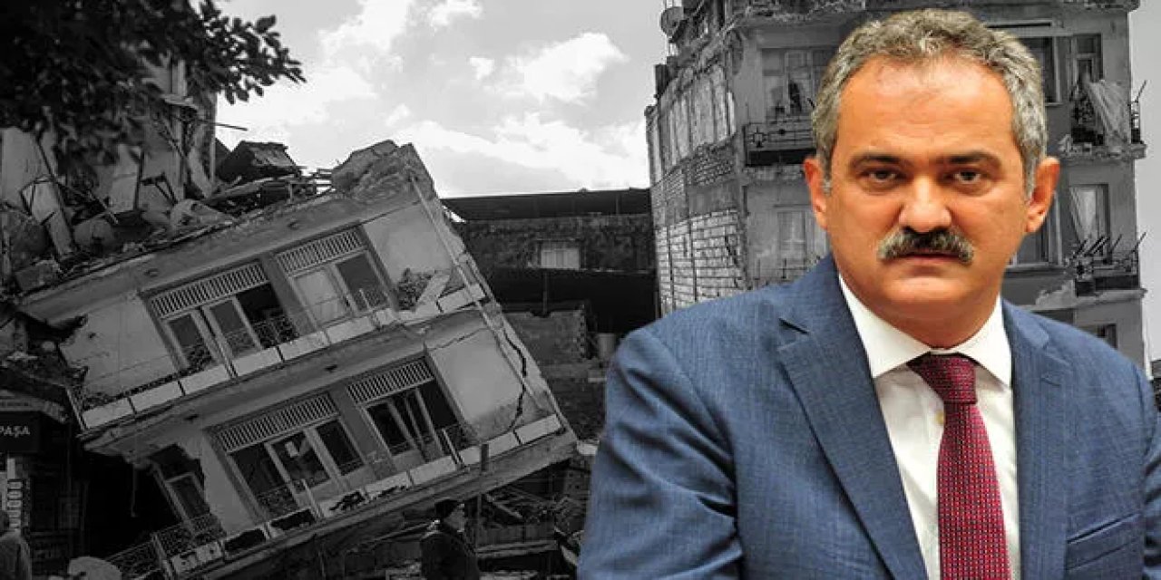 Milli Eğitim Bakanı Özer'den depremzede öğrenciler için 'hafta sonuna kadar çalışmaları bitireceğiz' açıklaması