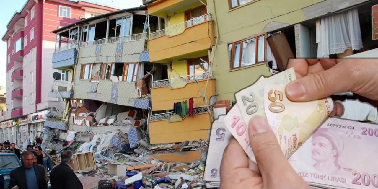 Depremzedelere nakdi yardımlar başladı! 135 bin lira barınma yardımı yapılacak!