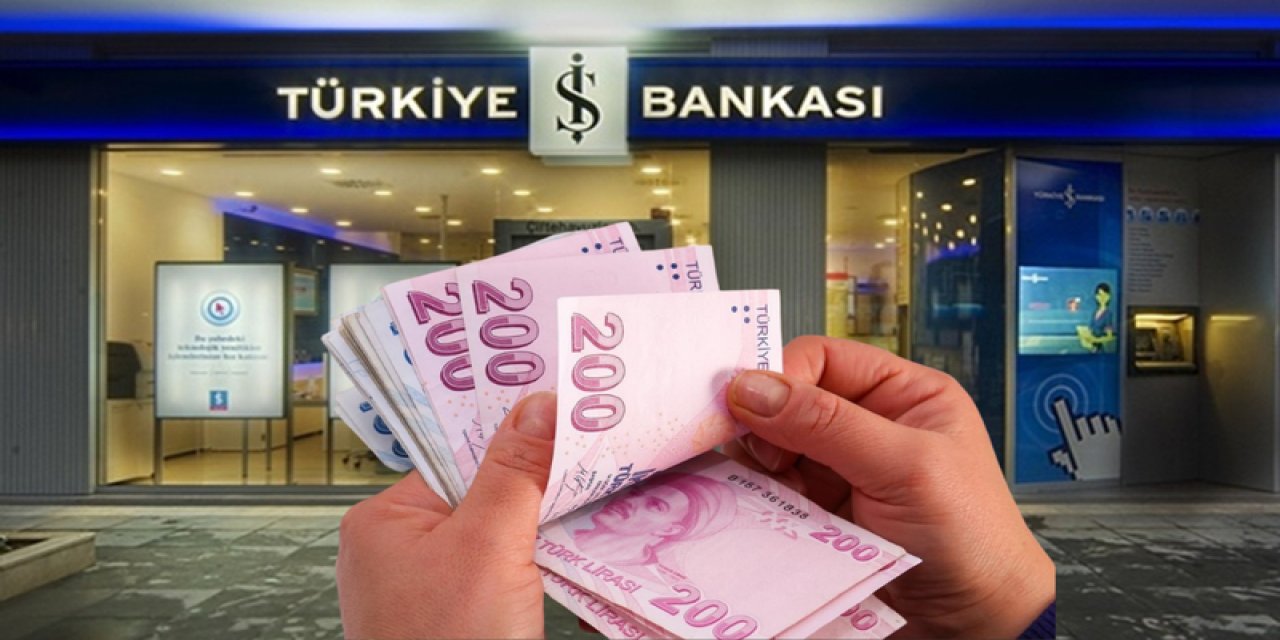 T.C. kimlik numarasının sonu 0-2-4-6-8 olan herkese İş Bankası'ndan 7.500 TL ödeme! Tek yapmanız gereken şubeye gitmek