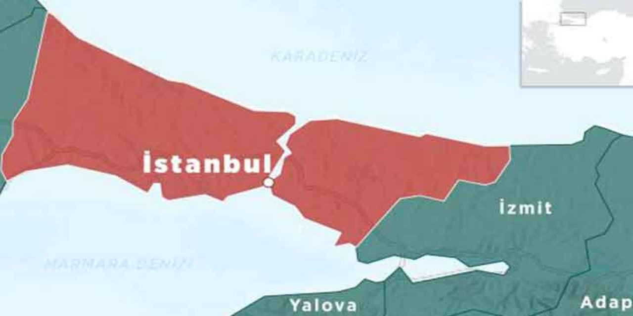 İstanbul'un deprem haritası çıkarıldı! İl il ve ilçe ilçe hangi bölgelerde deprem kaç şiddetinde olacak? İşte yanıtı...