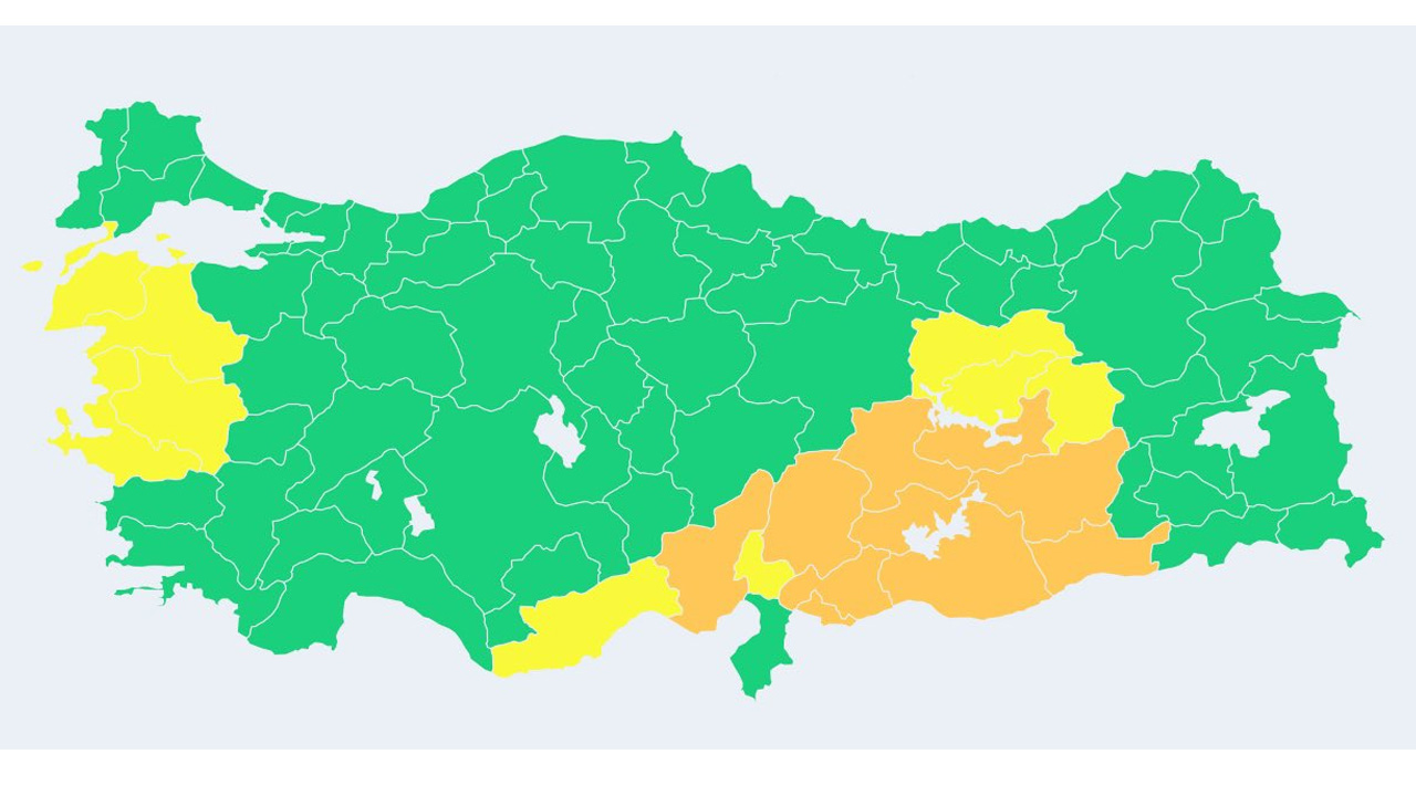 AFAD bugün için 5 ili uyardı: Perşembe gününe kadar…