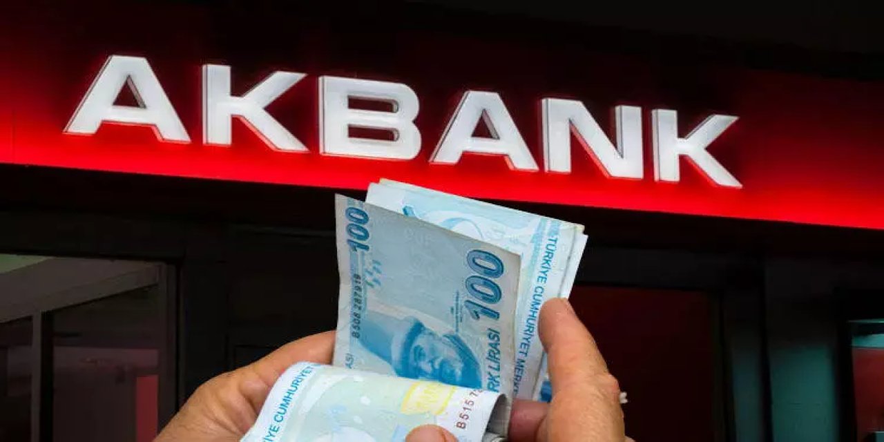 Akbank'tan isteyen herkese 10 Bin TL ihtiyaç kredisi! Faizsiz, aylık ödemesi yalnızca 833 TL hemen hesabınıza yatırılacak
