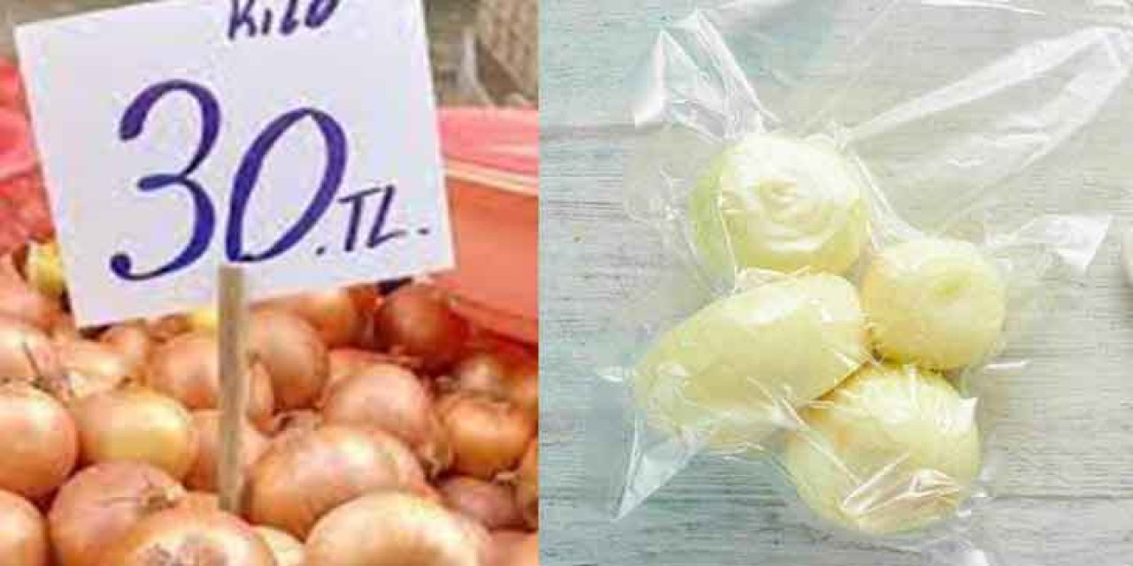 Bu yöntemle 1 yıl boyunca soğana para vermezsiniz! Aile bütçesine katkı ev hanımlarının yeni yöntemi sayesinde...
