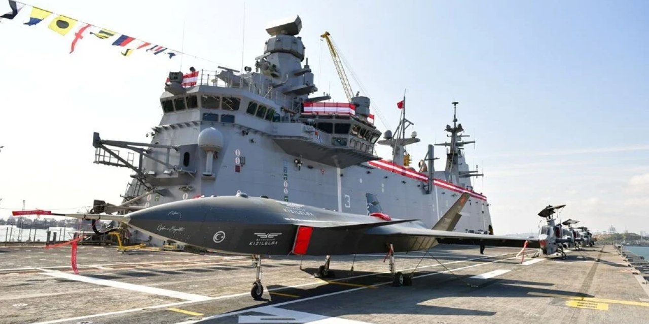 'TCG Anadolu' bugün Dünya sahnesine çıkıyor! DÜNYANIN İLK SİHA gemisi TSK için: 19 helikopter, 30 SİHA...