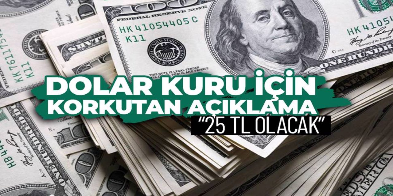 Dolara 15 Mayıs VURGUNU! Analistler 'KESİN' diyerek uyardı 1 dolar 25 TL olacak