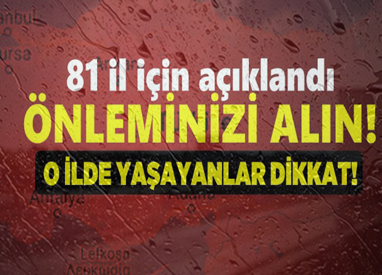 Bu sabah birçok il için alarm verildi! Yarın sabaha kadar çok kuvvetli olacak: Akşama doğru daha fena olacak