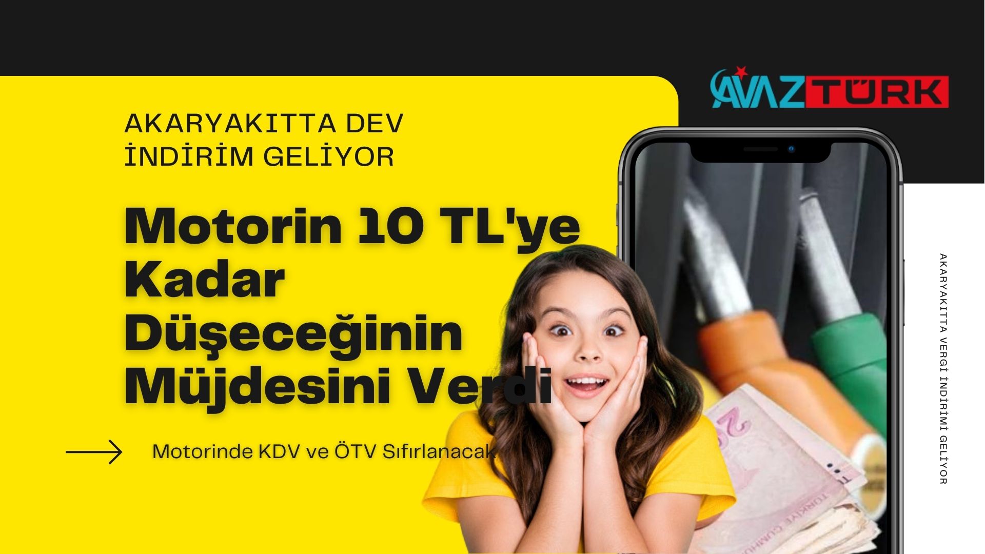 Motorin 10 TL’ye kadar düşeceğinin müjdesini verdi! Akaryakıtta KDV ve ÖTV tamamen kaldırılacak!