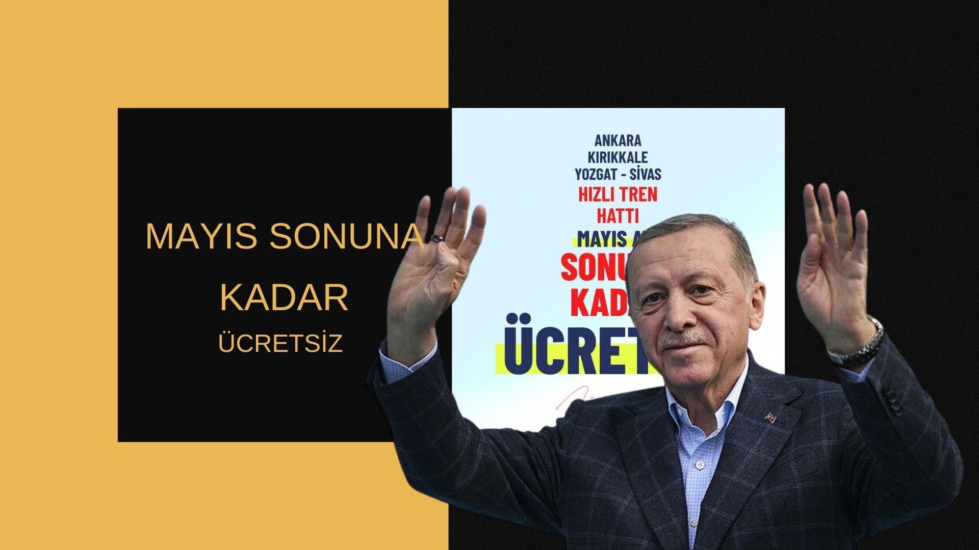 Erdoğan duyurdu: Mayıs ayı sonuna kadar ücretsiz olacak!