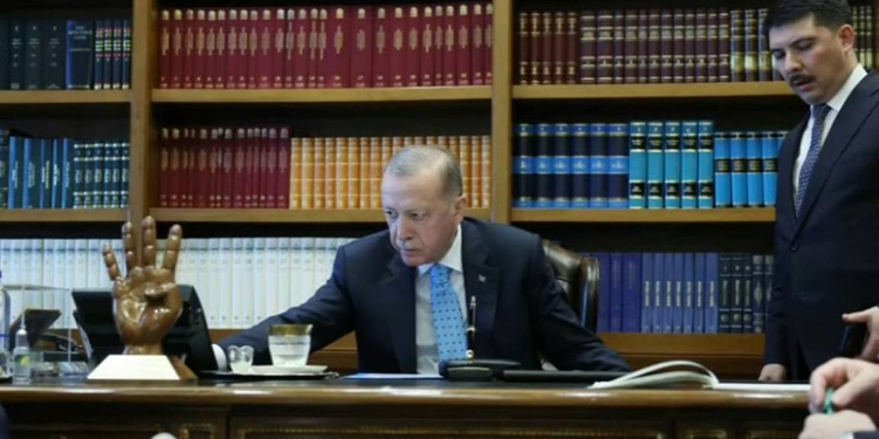Cumhurbaşkanı Erdoğan'dan ilk fotoğraf geldi! Putin ile telefonda görüştü işte o anlar ve Erdoğan'ın son hali...