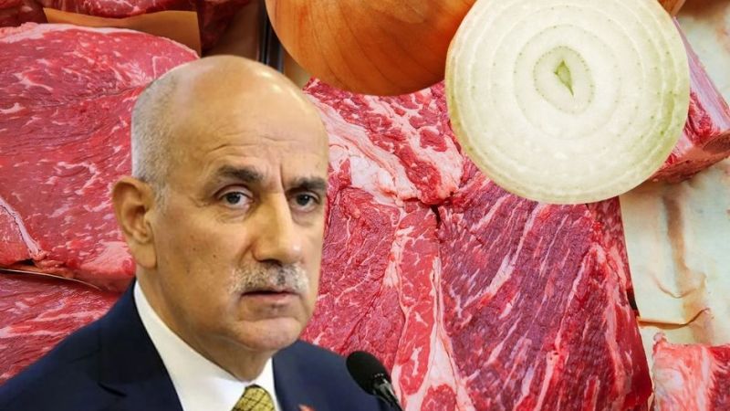 Bakan Kirişçi'den 300 TL olan kırmızı ete 190 TL, 30 TL olan soğana ise 12 TL açıklaması!
