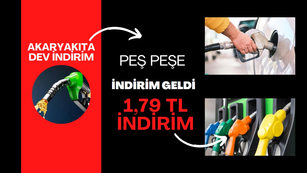 Motorine peş peşe indirimler bugün geldi! İlk kez 5 yıllık ortalamanın altına indi