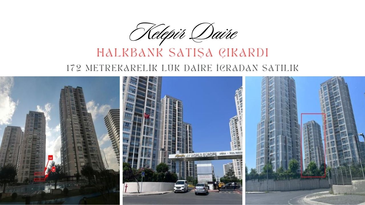 Halkbank’tan kelepir fiyata lüks daireler!