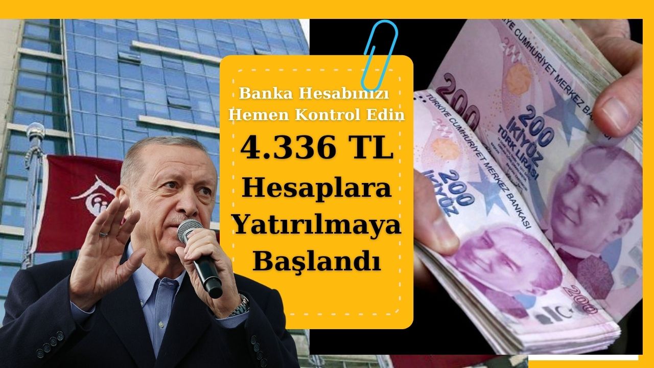 4,336 TL’lik nakit yardımı kimlik numaralarına göre banka hesaplarına yatmaya başladı!