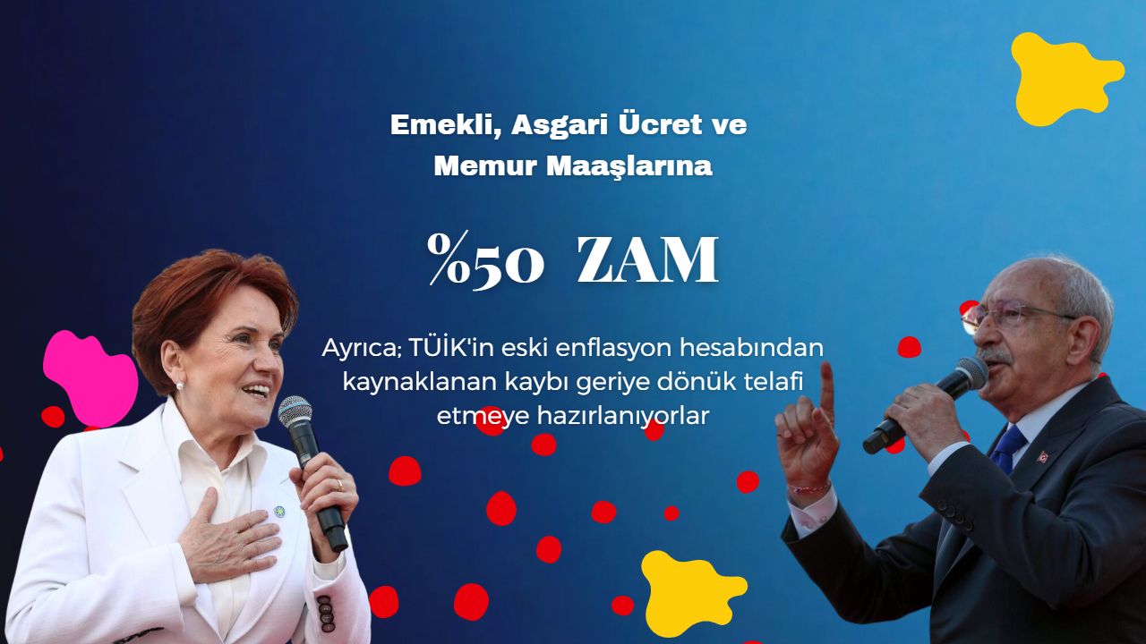 15-16 Mayıs’ta tüm emekli, memur ve asgari ücretlilere yüzde 50 zam! Ayrıca geriye dönük ek zam!