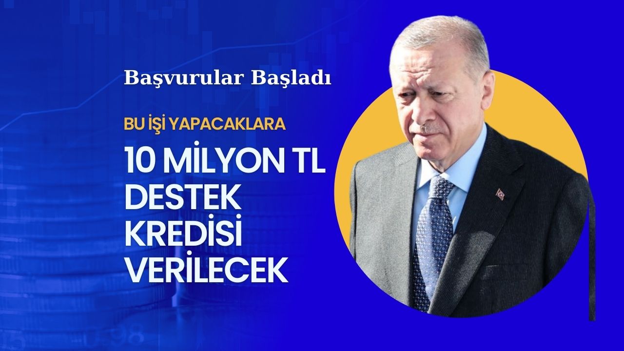 Halkbank aracılığı ile bu işi yapacaklara 10 milyon TL’ye kadar destek verilecek!