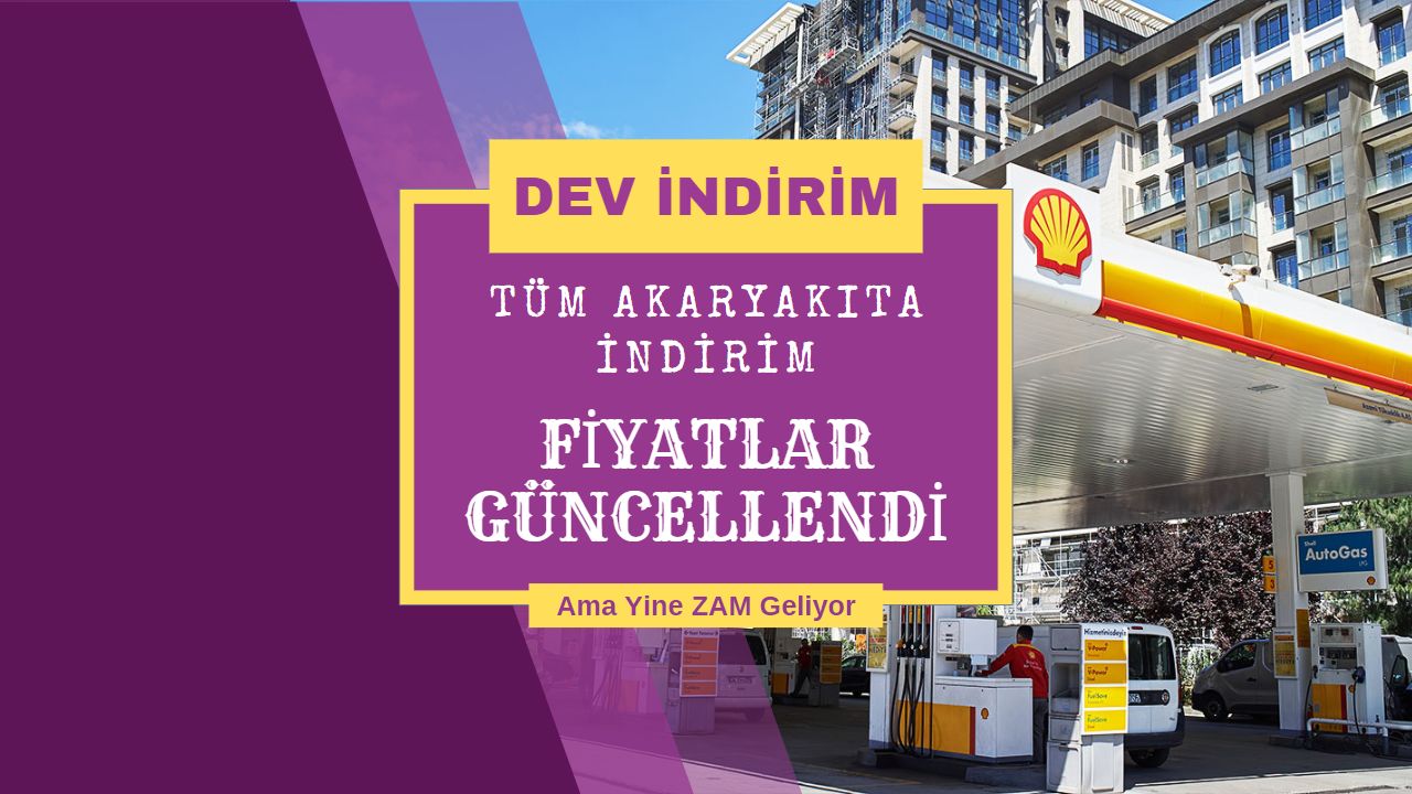 Tüm akaryakıta peş peşe indirim geldi: Bugün petrol fiyatları ise sıkışan piyasa beklentileriyle yükseldi