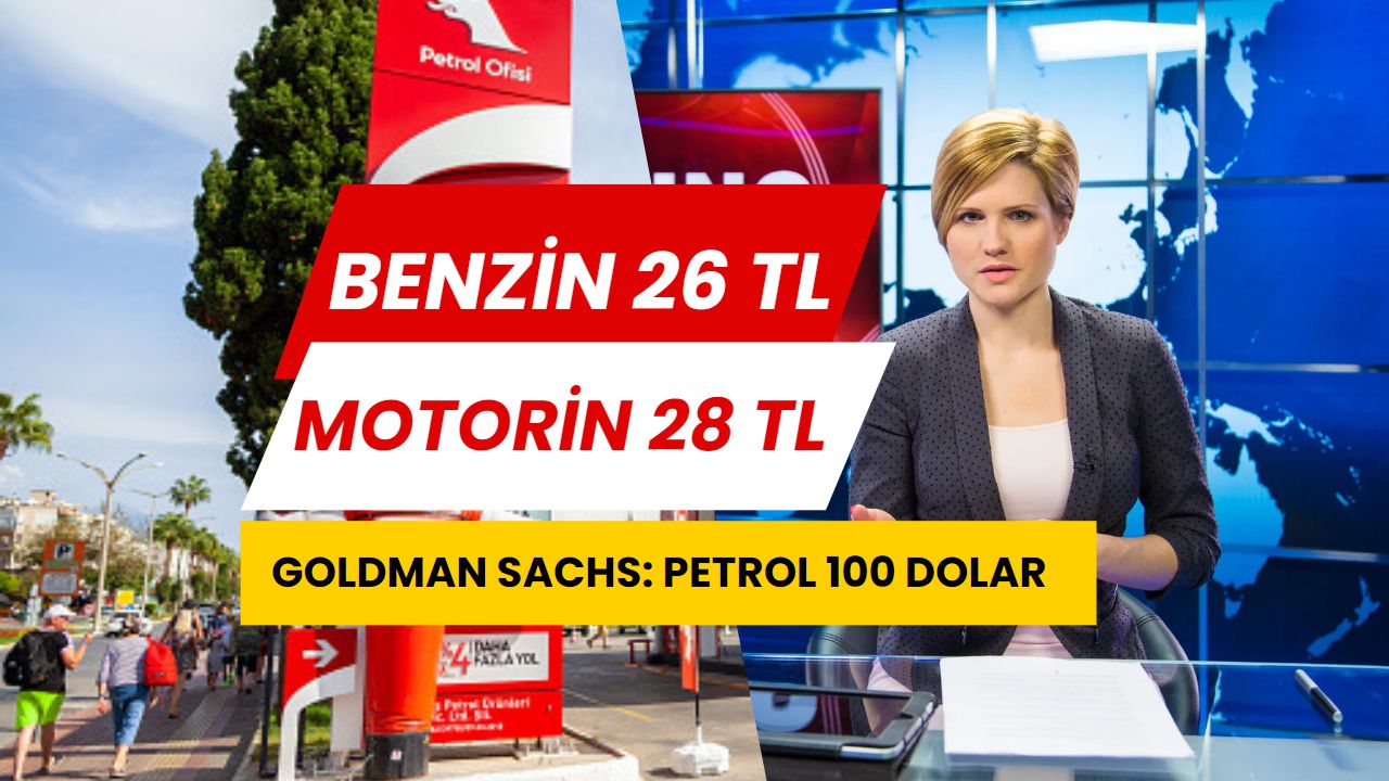 Petrol fiyatlarının 100 dolara çıkacağı, benzin ve motorinin ise en az 26 TL olacağı belirtildi