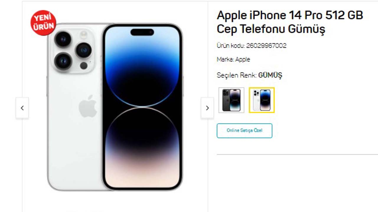 A101, iPhone 14 Pro satışına başladı: Fiyatı açıklandı!