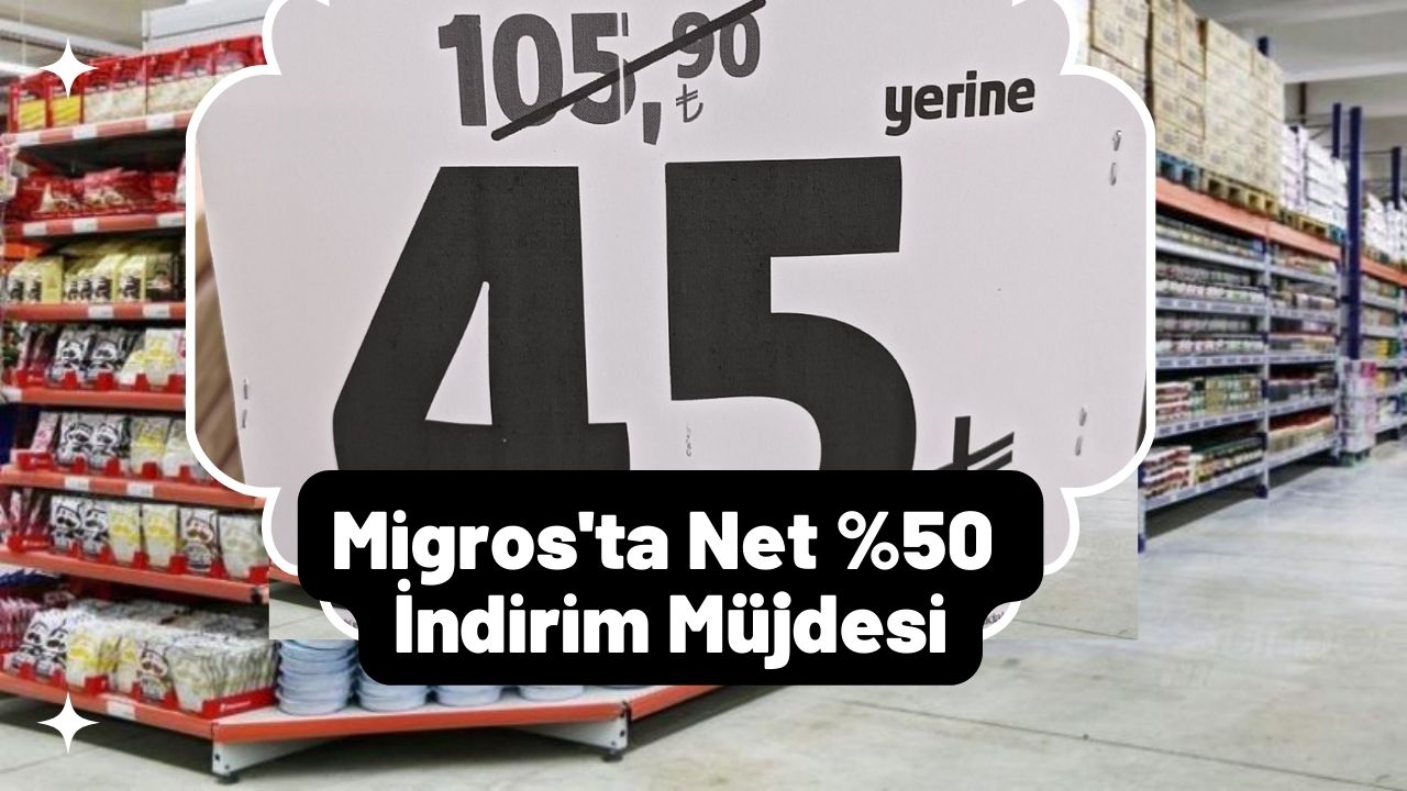 105,90 TL’den 45 TL’ye düşüren Migros gıda ve temizlik ürünlerinde büyük bir indirim yaptı!