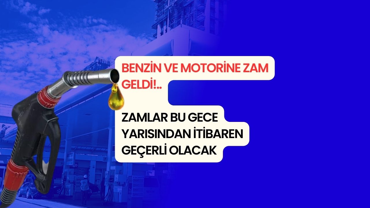 Akaryakıta indirim beklerken zam geldi!