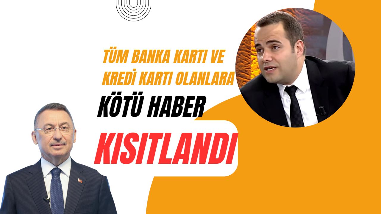 Bankalarda hesabı ve kredi kartı olan tüm vatandaşlara kötü haber! Kısıtlama geldi