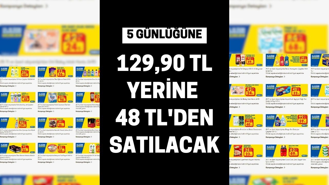 5 günlüğüne 129,90 TL’ye yerine 48 TL’den satılacak! ŞOK Markette 5 litre ayçiçek yağı ve daha fazla üründe dev indirim!