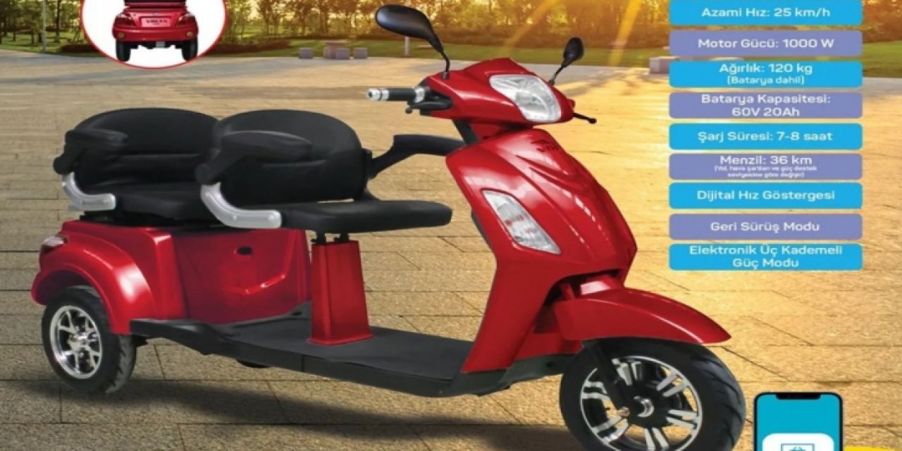 A101'den DEV KAMPANYALI SATIŞ: %100 elektrikli 3 tekerlekli motosiklet satışa çıkarıldı: 1 Haziran Perşembe günü 81 ilde...