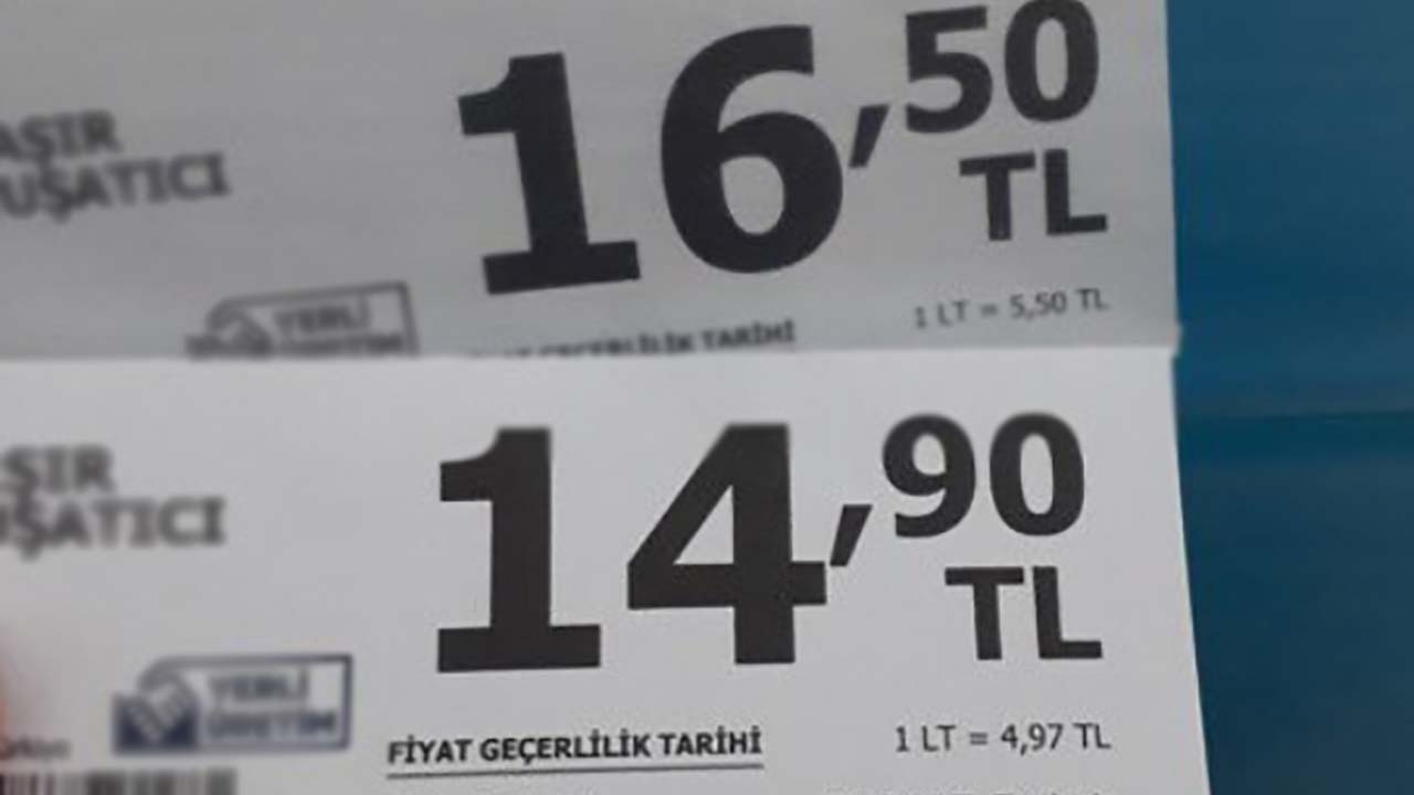 Etiketler değişti, markete gidecek vatandaşlara A101 duyurdu!