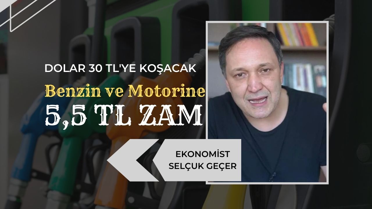 Benzin ve motorine 5,5 TL zam! Akaryakıta döviz ve petrol ayarı