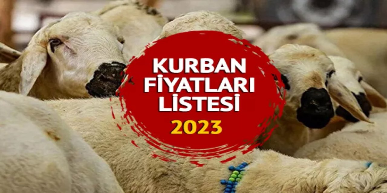2023 yılı Kurbanlık fiyatları belli oldu! KÜÇÜKBAŞ: 8 Bin TL, BÜYÜKBAŞ: 84 BİN TL