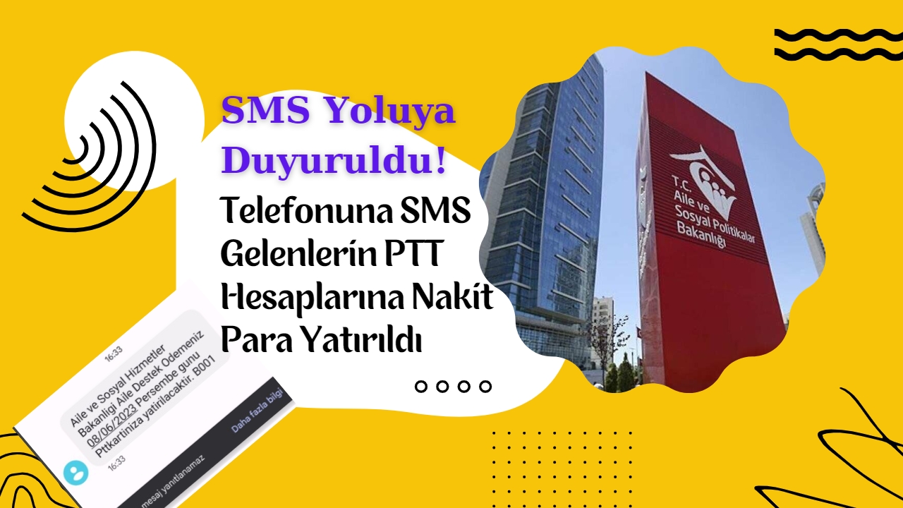 Telefon mesajlarınızı kontrol edin! Paralar 8 Haziran’da hesaplara yatıyor!