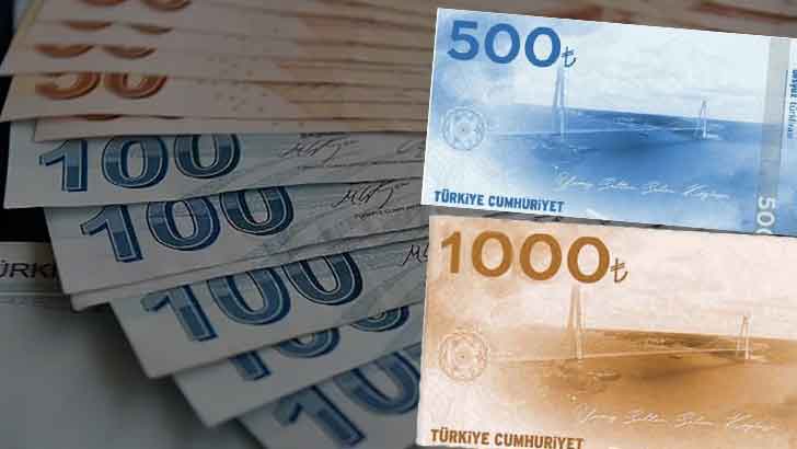500 TL ile 1000 TL'lik banknot açıklaması! 200 TL değer kaybedince Türk Lirasında yeni gelişme...