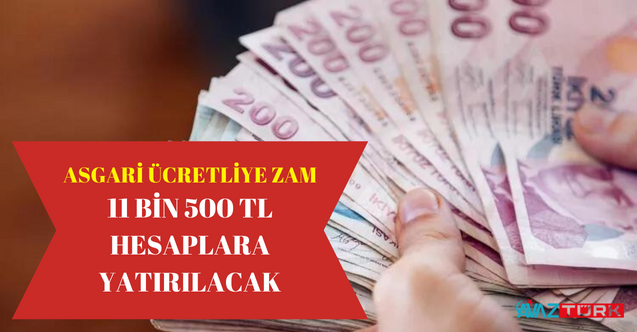 AK Parti rakamı verdi! Asgari ücretli 10 milyonun hesabına 11 Bin 500 TL ne zaman yatırılacak? İşte merak edilen zam oranı...